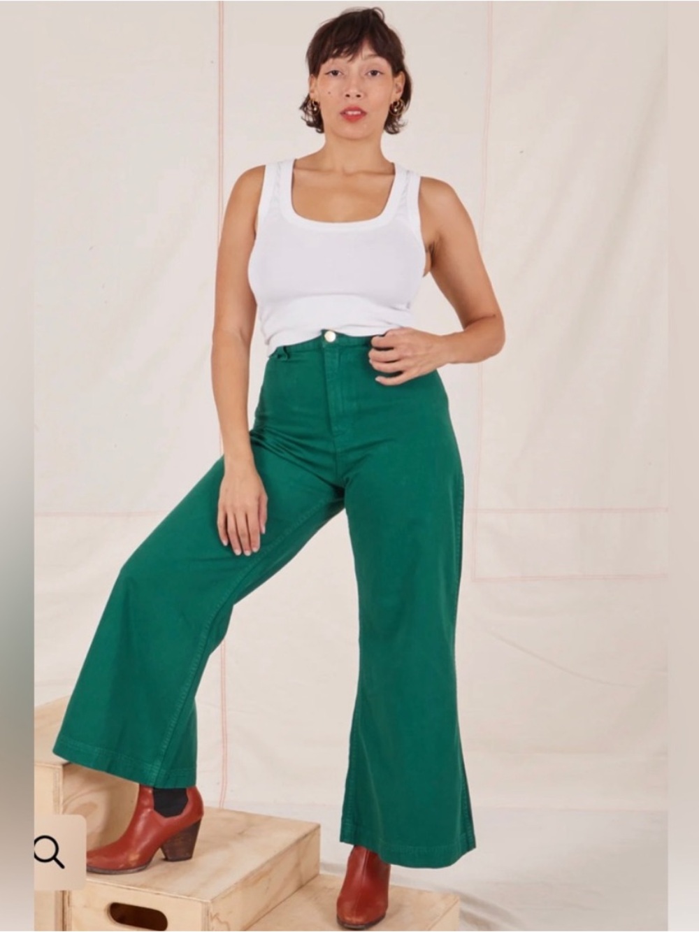 Big Bud Press Bell Bottoms Hunter Green Medium